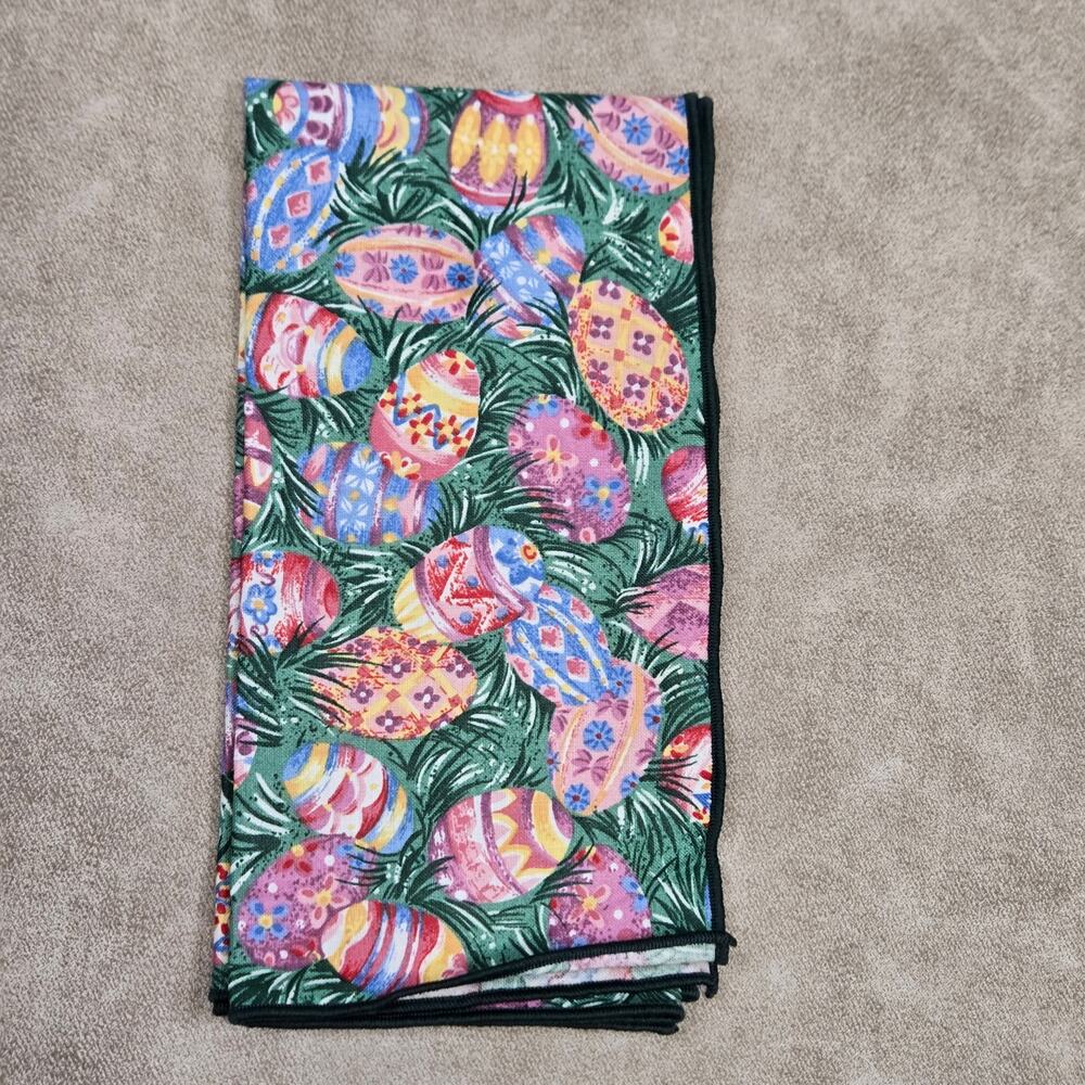 Longaberger Easter Egg Fabric Napkin